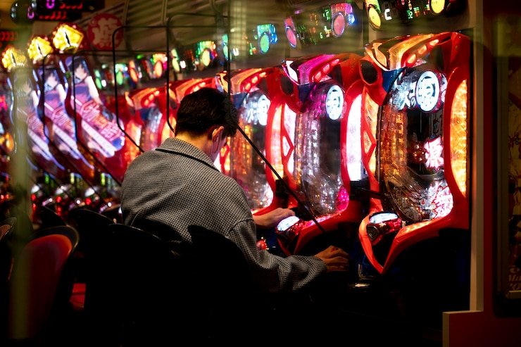 Tampilan counter jackpot progresif Mega Moolah yang terus berkembang